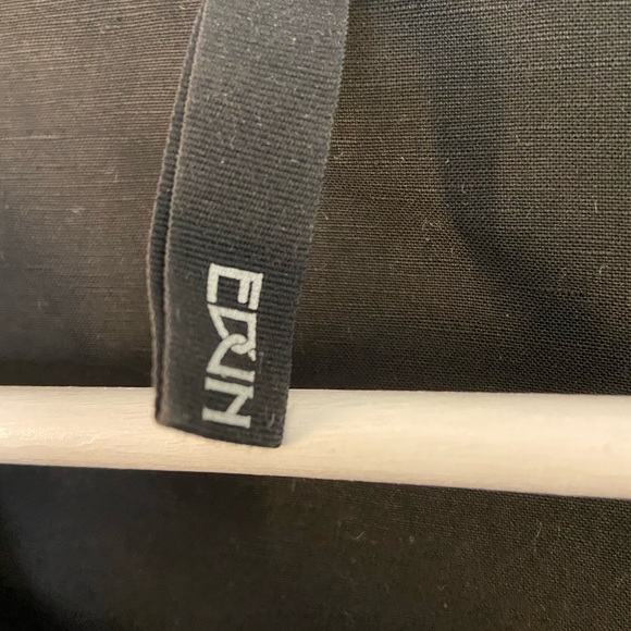 EDUN Button up Linen Dress with leather belt - Picture 4 of 4